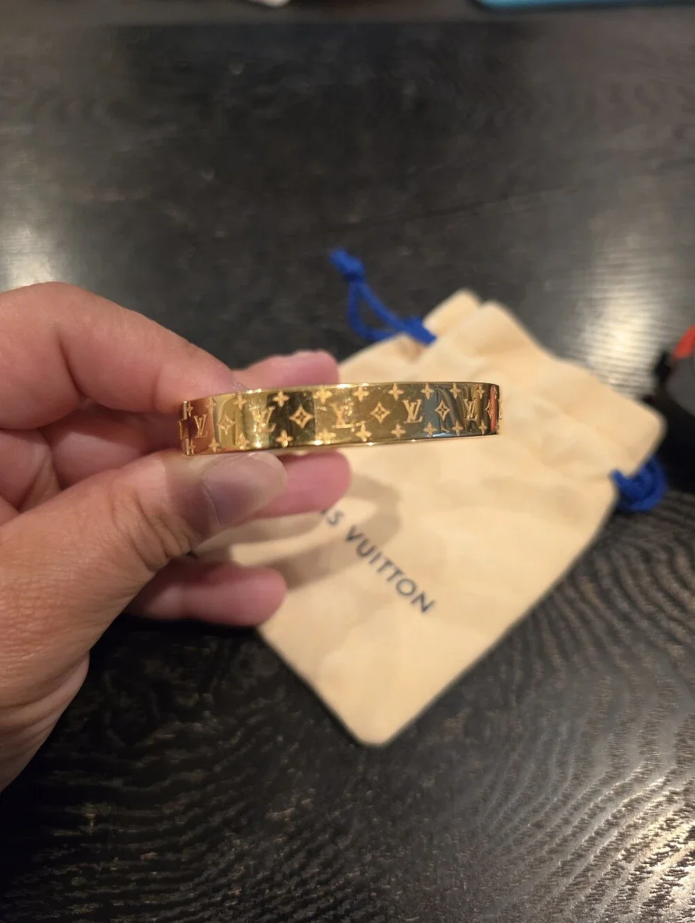 Louis Vuitton Set Of 3 Bracelets - Authentic